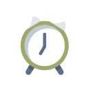 Animated alarm clock